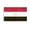 Egypt 3x5 ft Polyester Flag, variant on AGAS Egypt Boat Flag - 12x18 inch - 200D Nylon - Stitched Edges - Canvas Header Brass Grommets - Fade Proof - EG National Flag - Egyptian Flag Misr Flag عَلَمْ مَصر