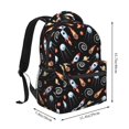 thumbnail image 2 of Fotbe Space Rocket Mochila Casual con Estampado para Escuela, Viajes y Actividades al Aire Libre - Duradera, Ligera y Cómoda, 2 of 5