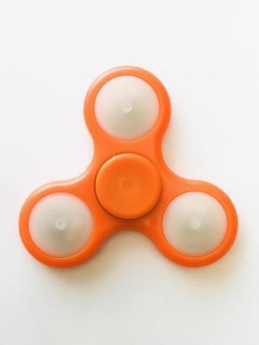Hand spinner light spinning top fidget toy game educational adult child bearing 