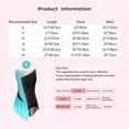 thumbnail image 6 of Haitryli Kids Girls' Ice Figure Skating Dress Sleeveless Shiny Rhinestone Skirted Leotard Dresses with Hair Band Blue Green 12, 6 of 6