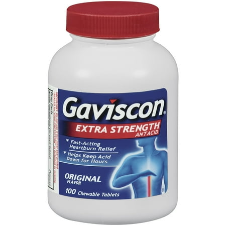 gaviscon antacid tablets strength chewable extra upc flavor upcitemdb walmart