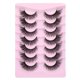 thumbnail image 1 of Pestañas postizas, pestañas postizas, extensiones de pestañas artificiales, pestañas postizas, pestañas naturales, pestañas postizas de aspecto natural, 1 of 4