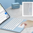 thumbnail image 4 of Clavier Bluetooth Tactile 10 Pouces, Clavier Sans Fil Ultra-Mince Portable avec Trackpad, Batterie Rechargeable Intégrée, 4 of 5
