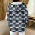 thumbnail image 3 of Birdeem Vestes pour Femmes : Mode à Capuche en Denim Manches Longues Poches Imprimées Zippées, 3 of 8