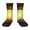 2 Black-1, variant on Tennis Ball In Fire And Water Pattern Children's Crew Socks, Kids' Daily Wear and Sports Socks, Breathable Socks, Sports Socks, Moisture-Wicking Socks for Children