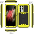 thumbnail image 7 of Allytech for Samsung Galxy S21 Ultra Case, S21 Ultra Waterproof Case with Built-in Screen Protector Dustproof Full Body Shockproof Heavy Duty Kickstand Case for Samsung Galaxy S21 Ultra 5G, Yellow, 7 of 7