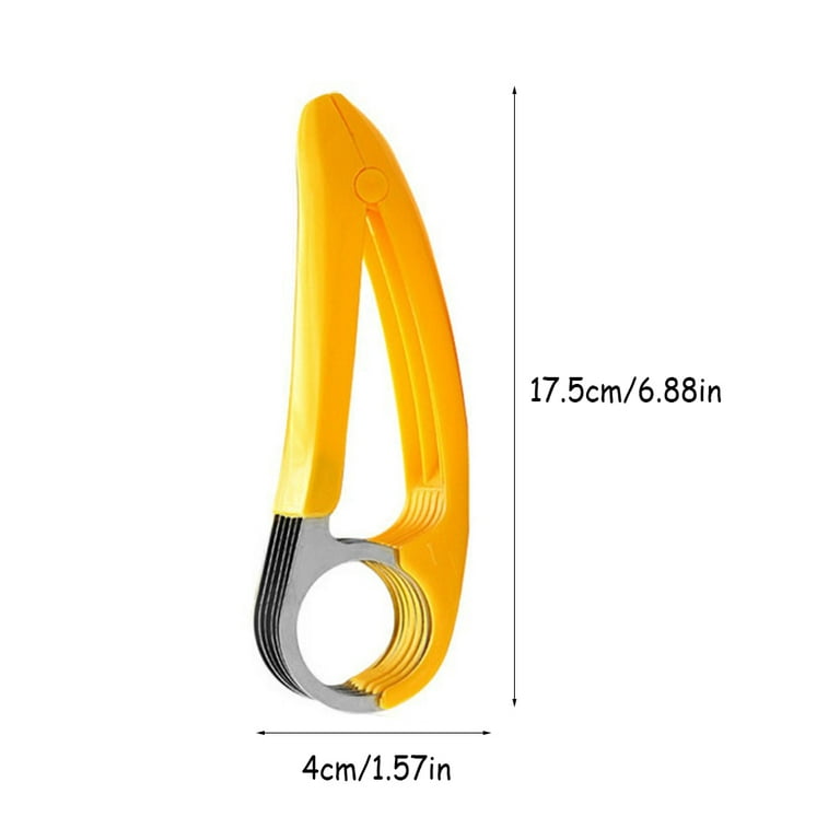 Banana Scissors By Bright Kitchen Instant Perfect Chip Slicer for Dehy –