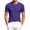 Purple, variant on Avirosel Men's Pocket Basic T Shirts Casual Short Sleeve Breathable Crewneck Running Sports Mesh T-Shirt Gray
