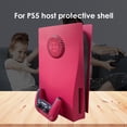 thumbnail image 4 of Cajas de panel de consola de juegos huecas Cubiertas de polvo para la versión de CD de host de PS5 (rojo) Ehuebsd Para estrenar, 4 of 9