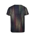 thumbnail image 4 of Mrrootc Men's Summer Print V-Neck Short Sleeve Casual Slim T-Shirt Tops, 4 of 4