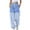 Light Blue, variant on Zuesphe Pants for Women Casual Petite Women Capri Pants for Summer Cotton Palazzo Pants for Women Casual Plus Size Cargo Pants Women High Waisted Wide Leg My Orders