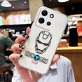thumbnail image 3 of Clear Phone Case For Infinix NOTE 10 11 12 30 30i SMART 5 6 7 ZERO CAMON 19 20 PRO Case Funda Capa Shell Marvel Lron Man Comics, 3 of 5