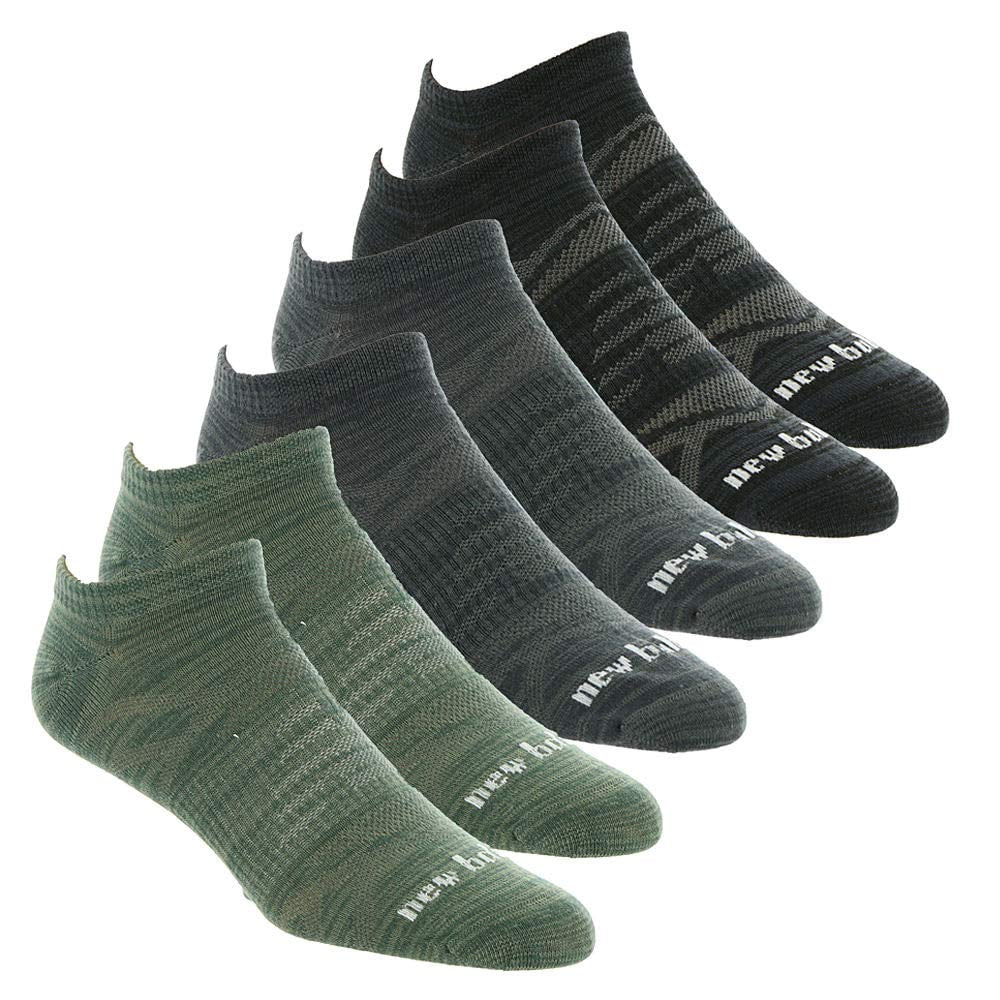 new balance men's no show socks