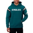 thumbnail image 4 of Men's Darius Rucker Collection by Fanatics Green Philadelphia Eagles Football Washed Pullover Hoodie, 4 of 4