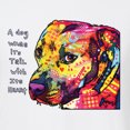 thumbnail image 5 of Wild Bobby Dean Russo A Dog Wags Its Tail With Its Heart Gratitude Pitbull Dog Lover Men Premium Tri Blend Tee, True White, X-Large, 5 of 5