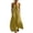 197#Yellow, variant on Women's Casual Linen Jumpsuits Cotton Linen Button Down V Neck Sleeveless Wide Leg Rompers with Pockets for Beach Black XL