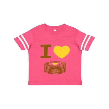 

Inktastic I Love Pancakes Gift Toddler Boy or Toddler Girl T-Shirt