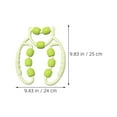 thumbnail image 2 of CATIEBYE 2Pcs Leg Roller for Muscles Plastic Massage Tool for Calf and Thigh Muscle Recovery, 2 of 8