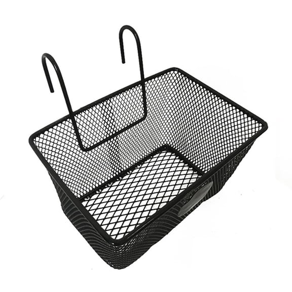 Universal Bike Cargo Storage Metal Foldable Front Rear Mounted Durable Spacious Quick Release Easy Installation for Cycling Shopping Commuting