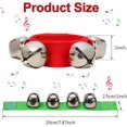 thumbnail image 2 of 6 PCS Hand Bells with Wrist Straps-Percussion Rhythm Instruments, Jingle Bells for Musical Practice,Dance Classes,Festive Parties and Christmas Decorations Accessories, 2 of 7