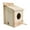 Beige, variant on Humming Bird Houses for Outdoor Hanging Small Bird Nesting Box - Wood Nest for Robin, Hummingbird, Parakeet, Bluebird - Perch House for Outdoors Birdhouse Birds - Made of Pine Wood