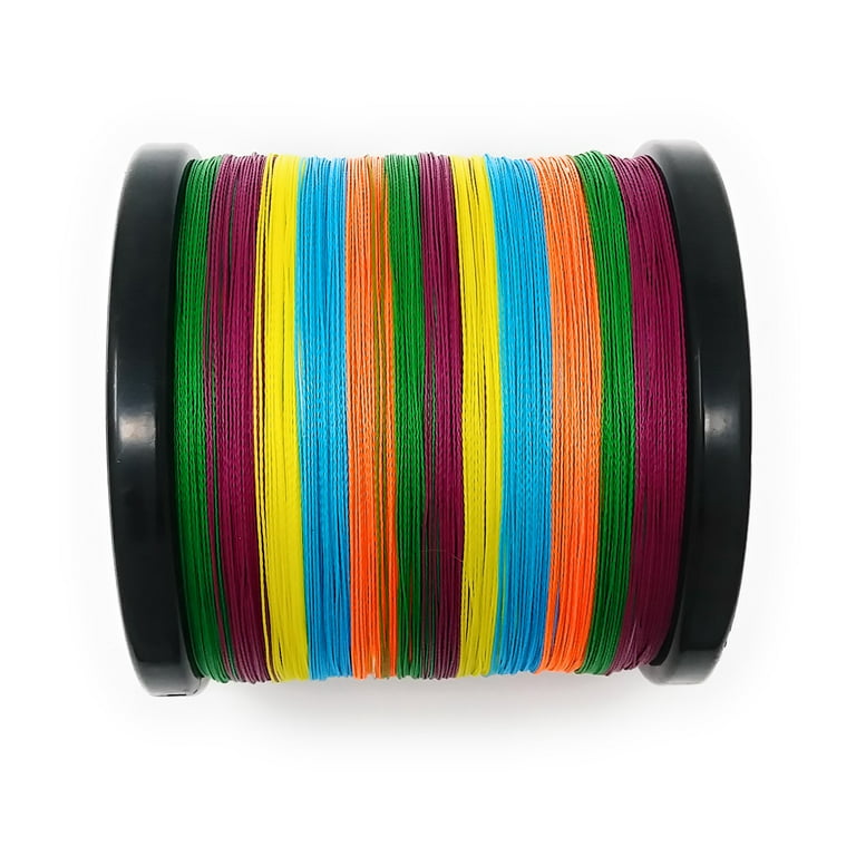 Reaction Tackle Braided Fishing Line Multi-Color 80LB 1500yd 
