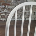 thumbnail image 4 of GDF Studio Rivera Farmhouse Wood Spindle Back Dining Chairs, Set of 2, Brown and White, 4 of 10