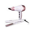thumbnail image 1 of Combo Secadora y Alaciadora Timco Ceramica Iones Blanco COM08, 1 of 6