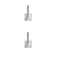 thumbnail image 2 of Advancent L-Shape Punch-Free Hooks Professional Door Wall Storage Racks Self-adhesive Hats Hanger Mounted Multifunctional Holder Blanco 2piezas Advancent CBP341371, 2 of 6