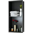 thumbnail image 1 of 304 Stainless Steel Shower Niche | Bathroom Wall Niche Insert & Recessed Shelf Organizer, 1 of 6