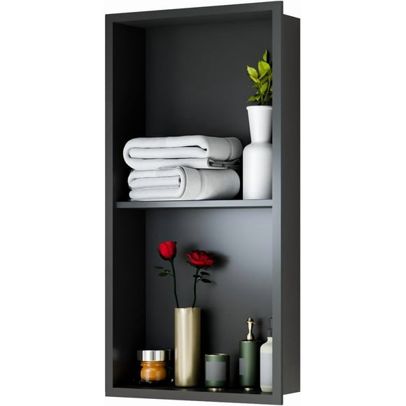 Zzistar 304 Stainless Steel Shower Niche | Bathroom Wall Niche Insert & Recessed Shelf Organizer