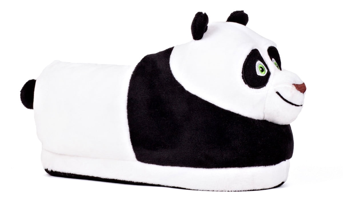 Happy Feet - DreamWorks Fu Panda - Po Slippers - Small - Walmart.com