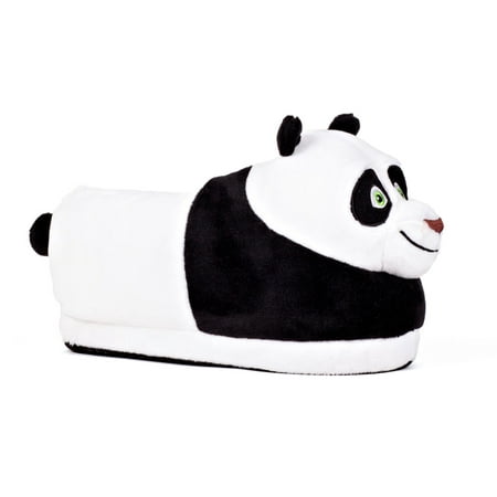 Image of 2109-9 - DreamWorks Kung Fu Panda - Po Slippers - Toddler Large - Happy Feet Mens and Womens Slippers