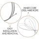 thumbnail image 3 of Phenofice Cable Universal Para Transmisión De En Inoxidable Para Y, 3 of 8