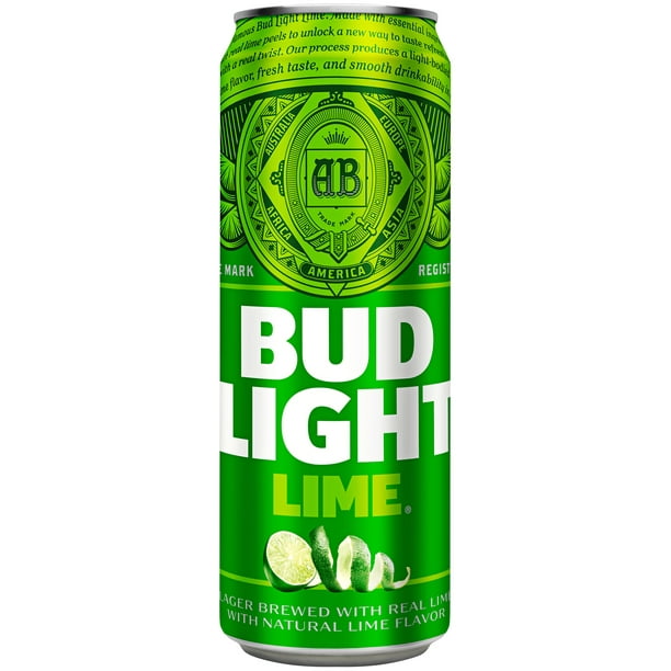 Bud Light Lime Beer 25 Fl Oz Can Walmart Com Walmart Com