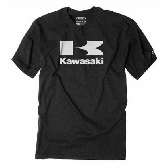 FX FACTORY EFFEX Men's Kawasaki Flying K t-Shirt, Heather Charcoal, XXL