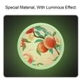 thumbnail image 2 of Peach Fluorescent Drawer Pulls: Round 4-Pack, Glow-in-the-Dark Knobs for Cabinets, Wardrobes, and Dressers - Furniture Decor with Dresser Handles, Pulls, 2 of 6
