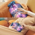 thumbnail image 6 of 2L Hot Water Bottle with Soft Velvet Cover PVC Hot Water Bag for Pain Relief Long-Lasting Warmth Beautiful River with Fireworks, 6 of 8