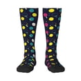 thumbnail image 1 of Honeii Colorful Ping Pong Rackets Print Long Socks,Novelty Design Socks Gift for Men and Women,Crew Socks,Calf Socks, 1 of 6