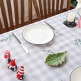 thumbnail image 2 of 4th of July Tablecloth 60 x 84 Inch, Patriotic Decor Waterproof Memorial Day Decor Star 4th of July Decorations for Home Scallop Edge Table Cover Indoor Outdoor Party Dining Table Decorations, 2 of 5