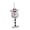 A003- Clear (Dumb Doorbell), variant on Halloween Ghost Decor Hanging Halloween Decor Cute Ghost Door Bell Chime for Front Door Wall Porch Indoor Outdoor Halloween House Decor 1 Pack
