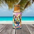 thumbnail image 3 of German Shepherd Hippie Dawg Hugger for Ultra Slim Cans 4 in x 6.5 in, 3 of 5