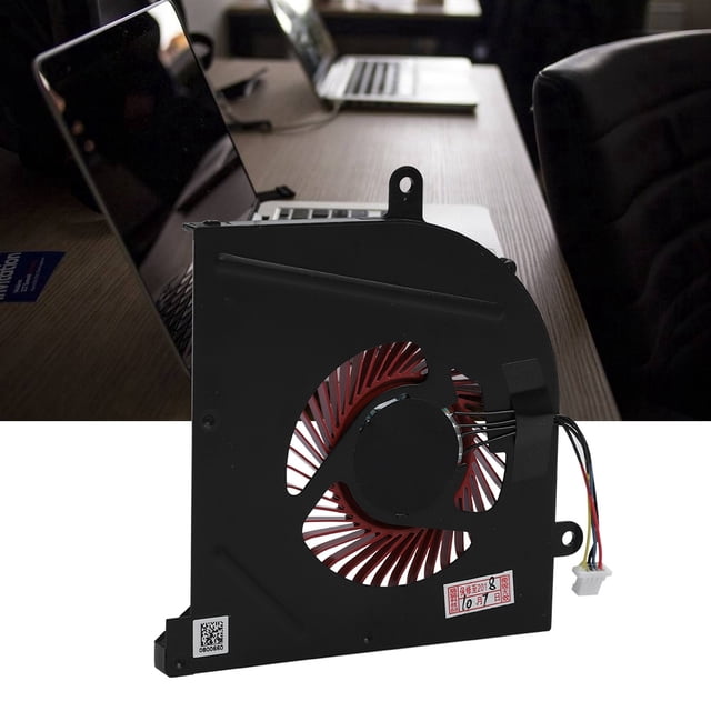 Ventilador De Refrigeración Para PC ABS DC 5V, Conector Negro + Rojo De 4 Pines, Ventilador De Refrigeración GPU Duradero, Para La Serie MSI GS63VR GS73VR
