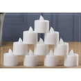 thumbnail image 6 of LINLIN24 Pack Battery Tea Lights Electic Candle Lights Flameless LED Decoration Candles for Holidays Party Wedding Seasonal & Festival Celebration, 6 of 7
