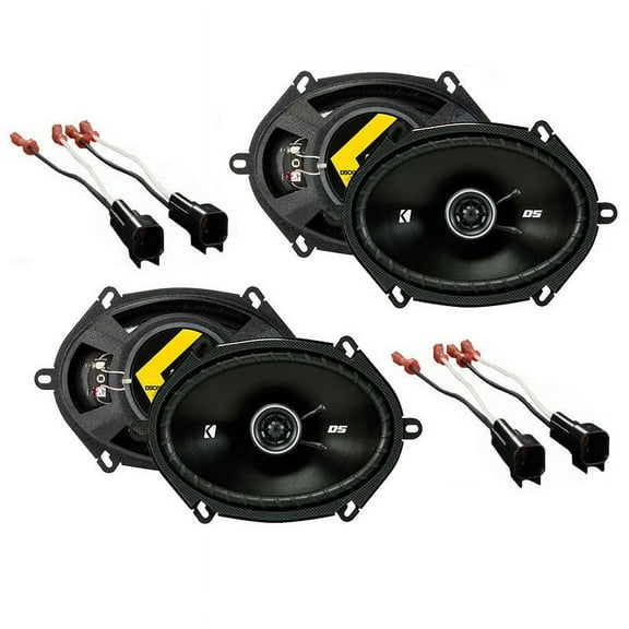 Fit Ford F-250/350/450/550/650/750 1999-2004 OEM Speaker Upgrade Kicker (2)DSC68