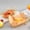 💖Yellow_Base#379, variant on Metal Mesh Food Serving Tray for Chips Chicken Bread and Snacks, Stainless Steel Elongated Basket for Kitchen Counter Dining Table Decor