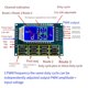 thumbnail image 4 of Ounissouiy Generador de señal de onda cuadrada con pantalla LCD, pulso PWM, salida de frecuencia ajustable de 3 vías, muy claro, 4 of 6