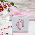 thumbnail image 4 of Caja de regalo de boda, caja de dulces de boda con huella de bebé linda de 50 piezas Logre más, 4 of 9