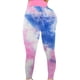 thumbnail image 3 of Gibobby Pantalones de Casuales Mujer Active Stretch Tie-dye Pantalones Deportes Gimnasio Fitness Yoga Leggings Correr Yoga Pantalones(Aqua， S), 3 of 5