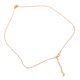 thumbnail image 3 of Collar con colgante de corazón dorado, elegante accesorio diario para fiestas y citas, 3 of 8